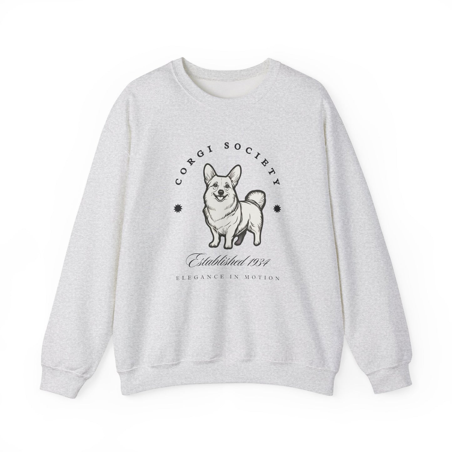 Corgi Society Retro-Style Sweatshirt