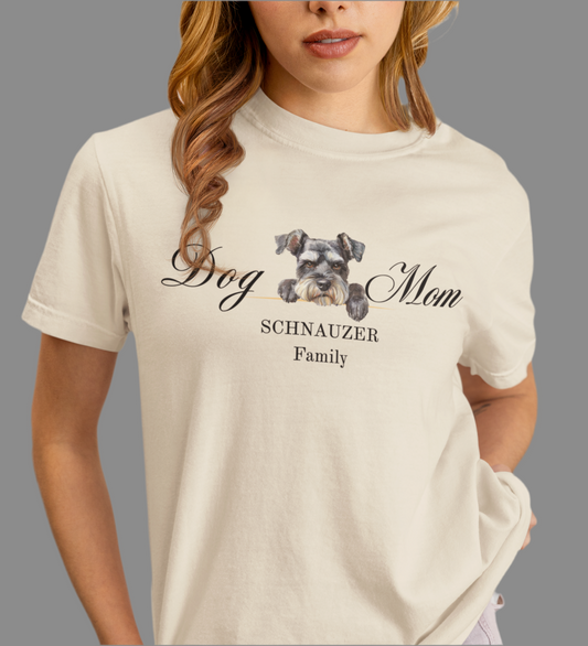 Miniature Schnauzer - Dog Mom Shirt