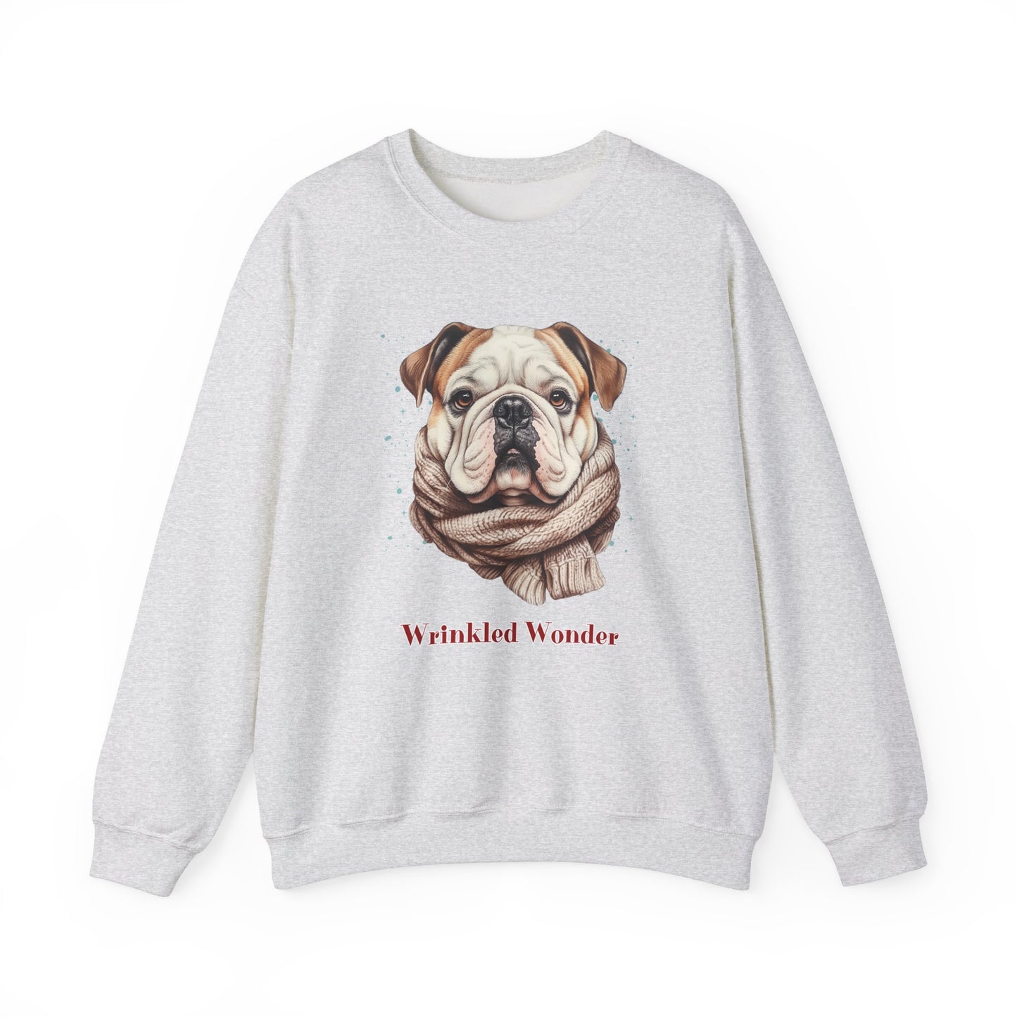 "Wrinkled Wonder" English Bulldog Sweatshirt – The Ideal Gift for Dog Lovers