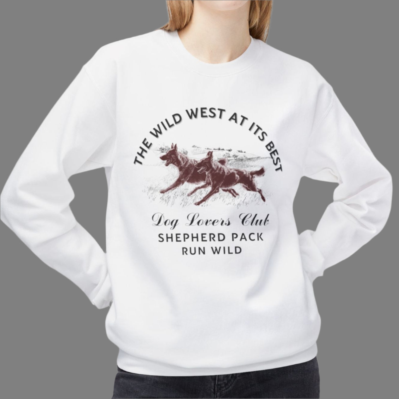 German Shepherd Club – Wild West Edition Sweater