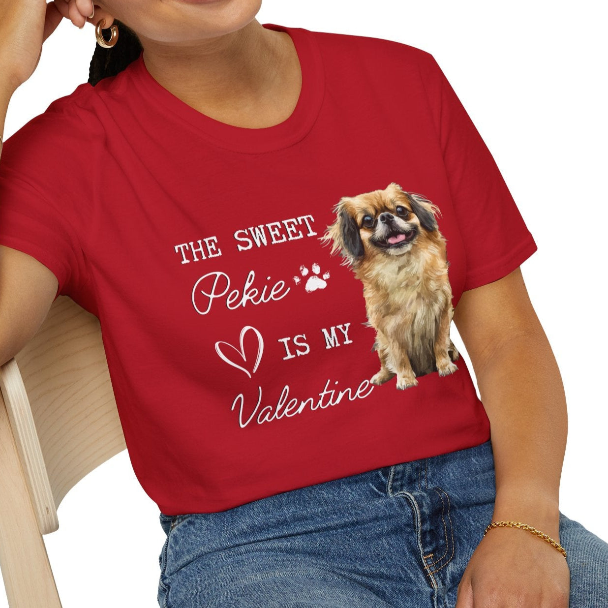 Pekignese - The Sweet Pekie is My Valentine - Shirt