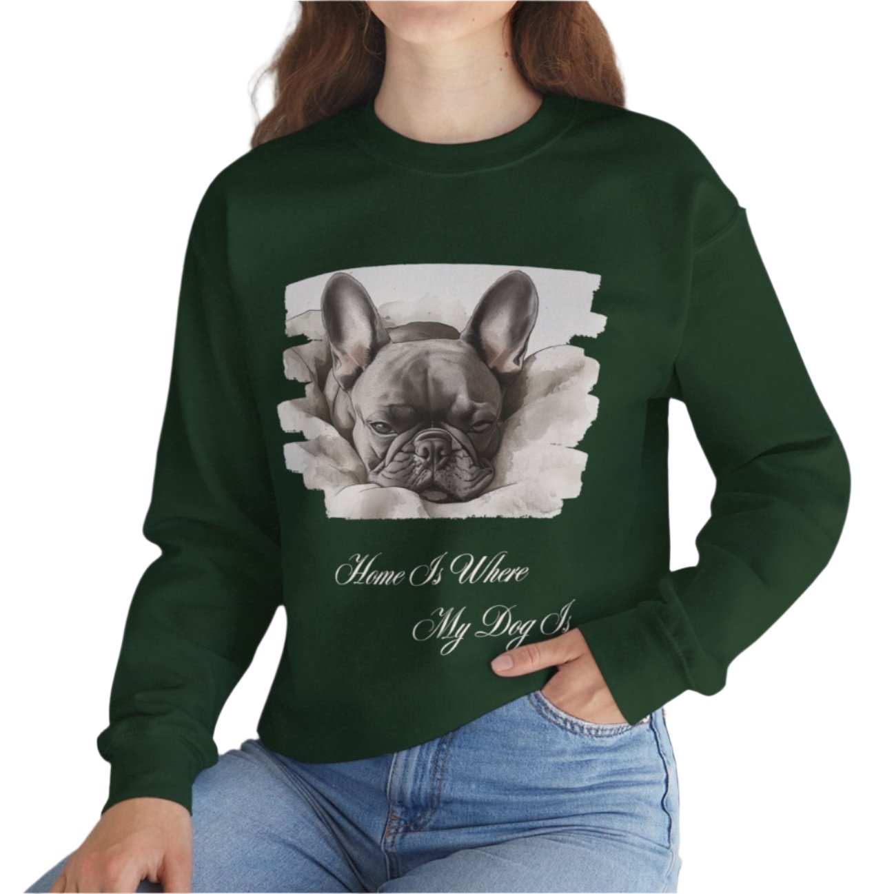 french bulldog sweater christmas