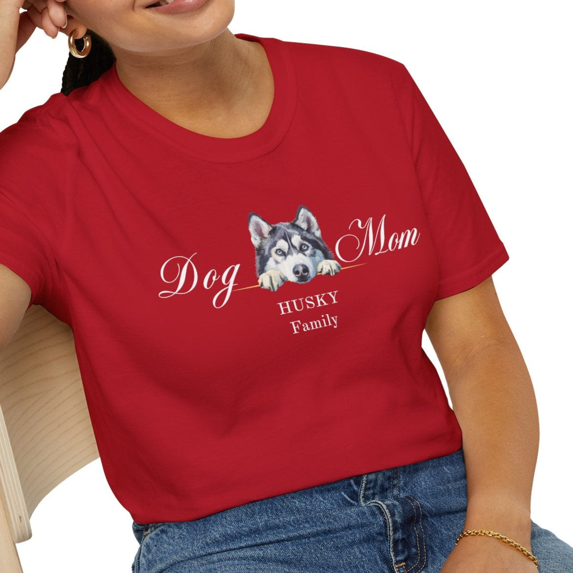 husky mom t-shirt, siberian husky lover gift