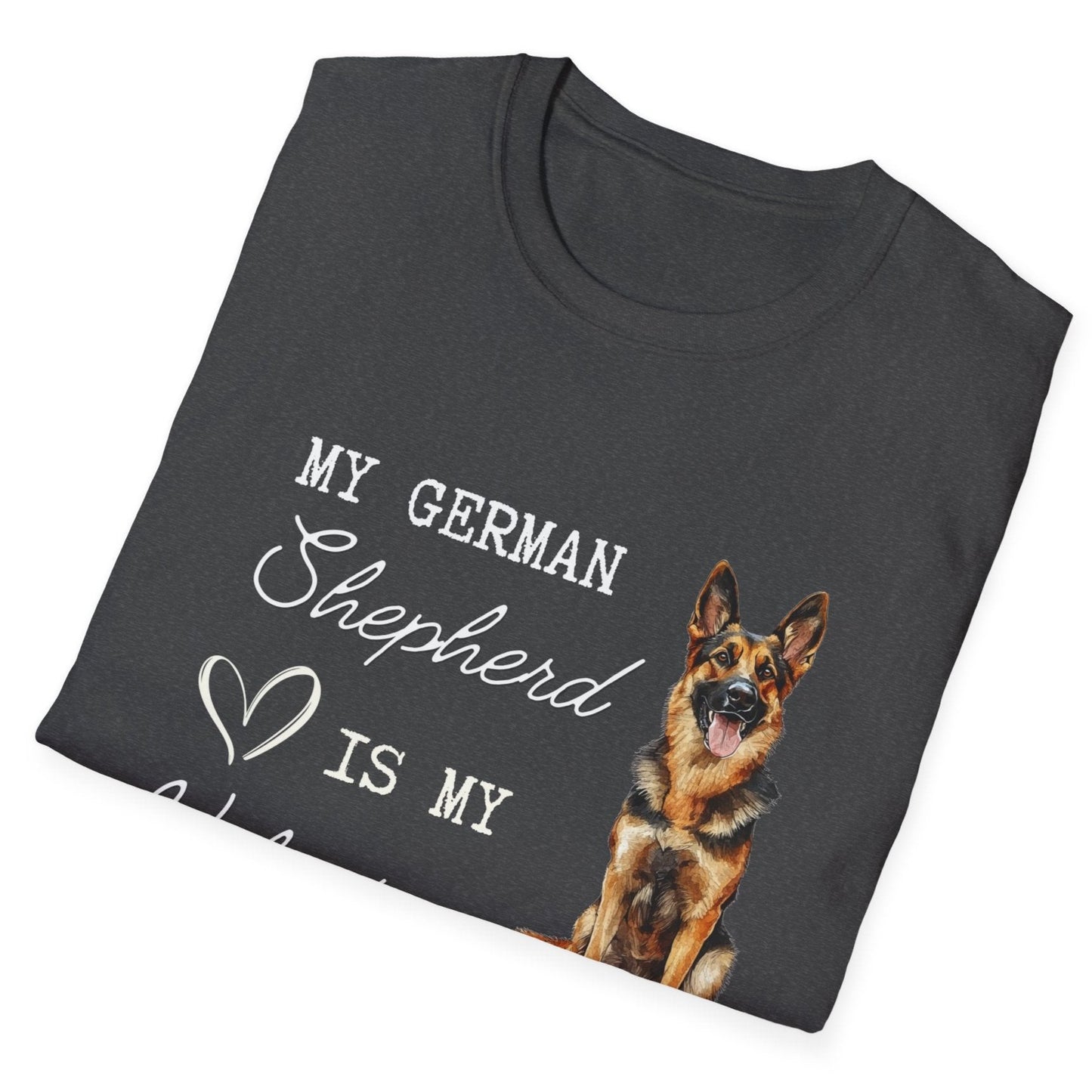 German Shepherd - My German Shepherd is My Valentine - T-shirt