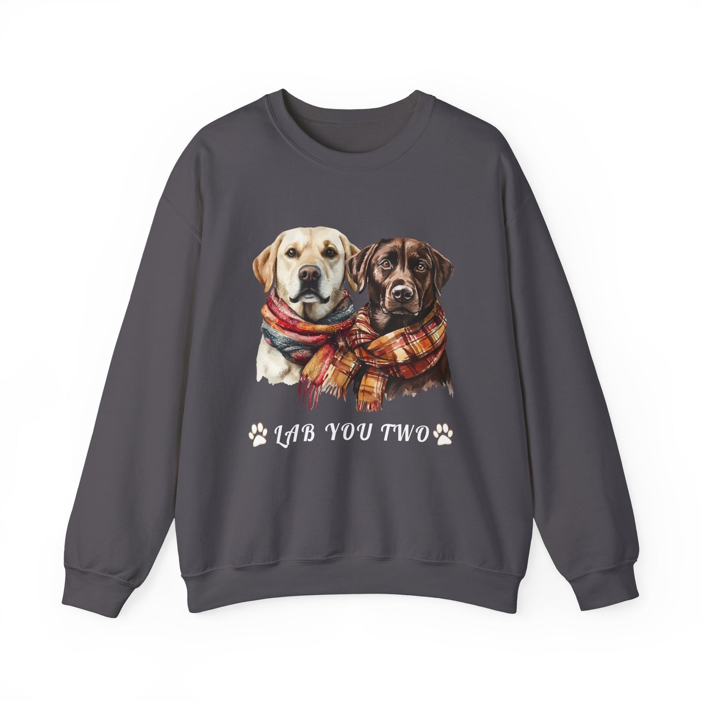 "Lab You Two" Labrador Sweatshirt – A Perfect Gift for Dog Lovers