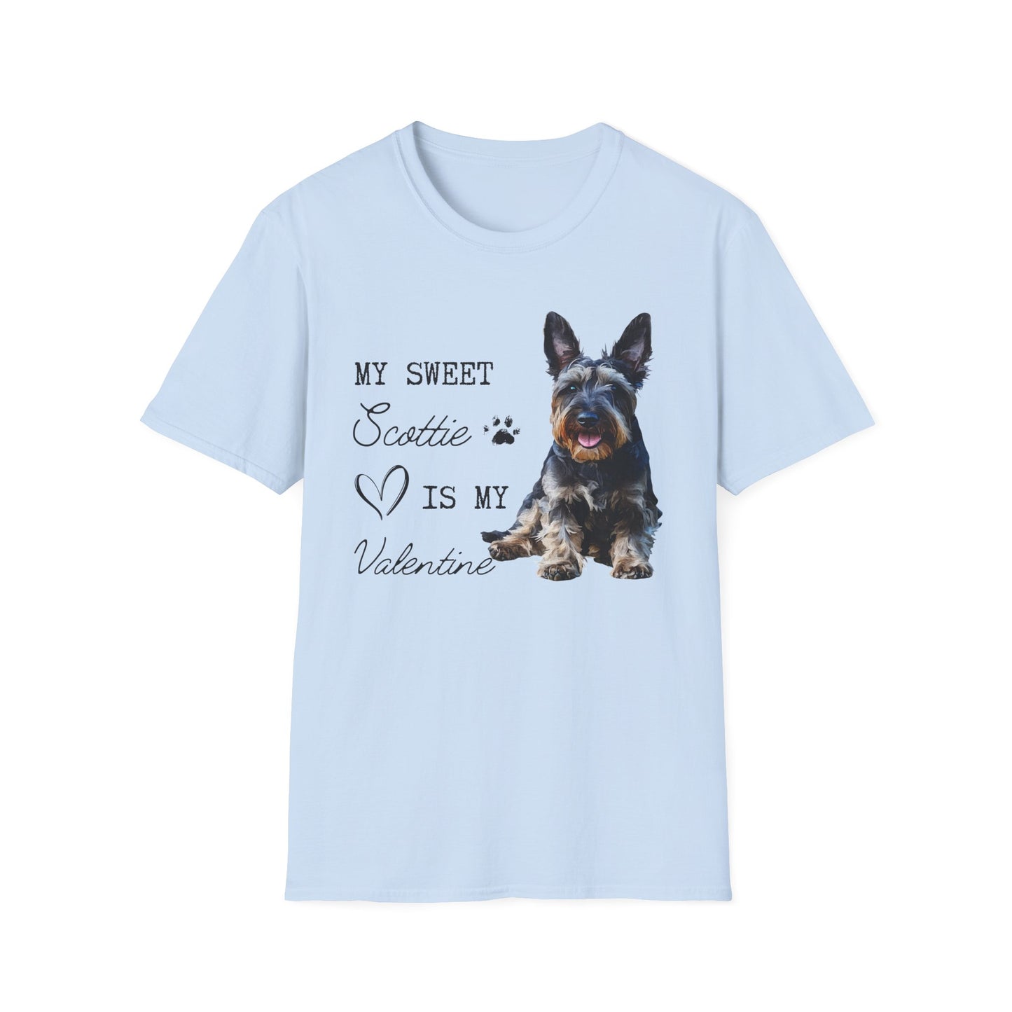 Scottish Terrier - My Sweet Scottie is My Valentine - T-shirt