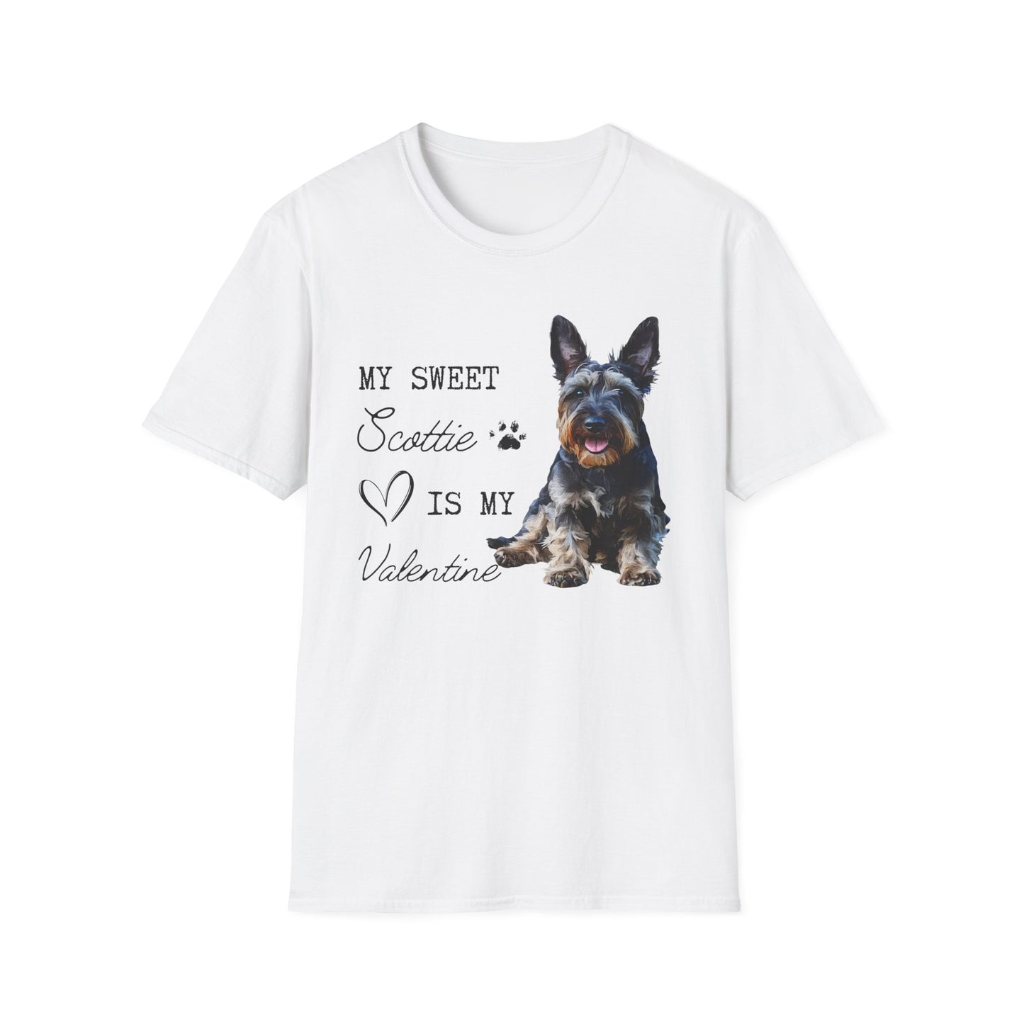 Scottish Terrier - My Sweet Scottie is My Valentine - T-shirt