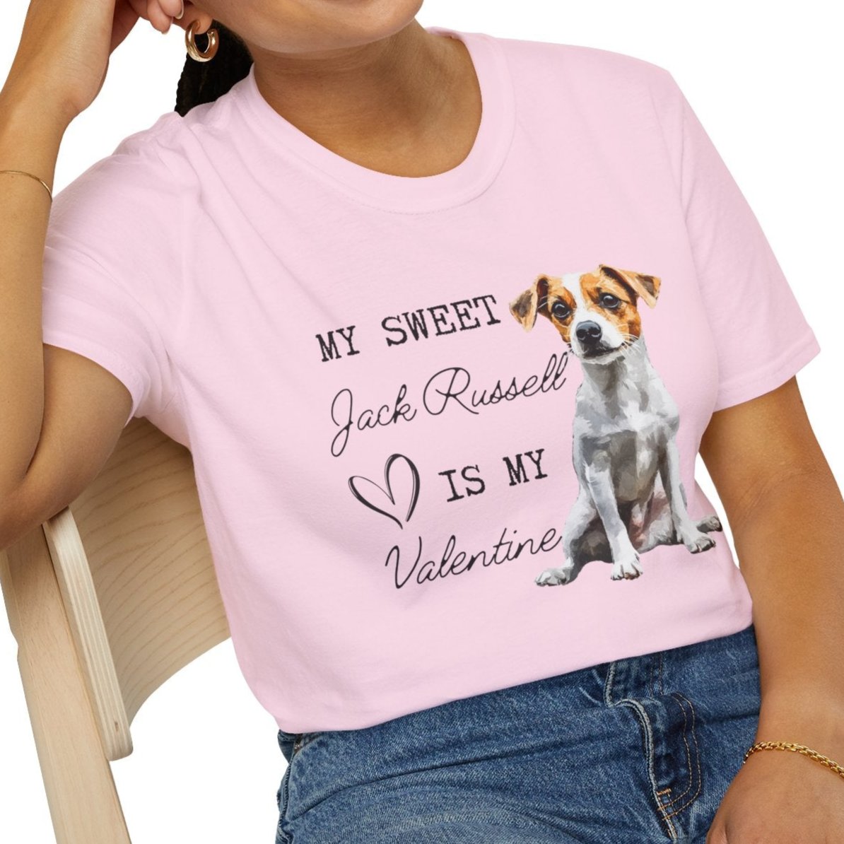 Jack Russell- My Sweet Jack Russell is My Valentine - T-shirt