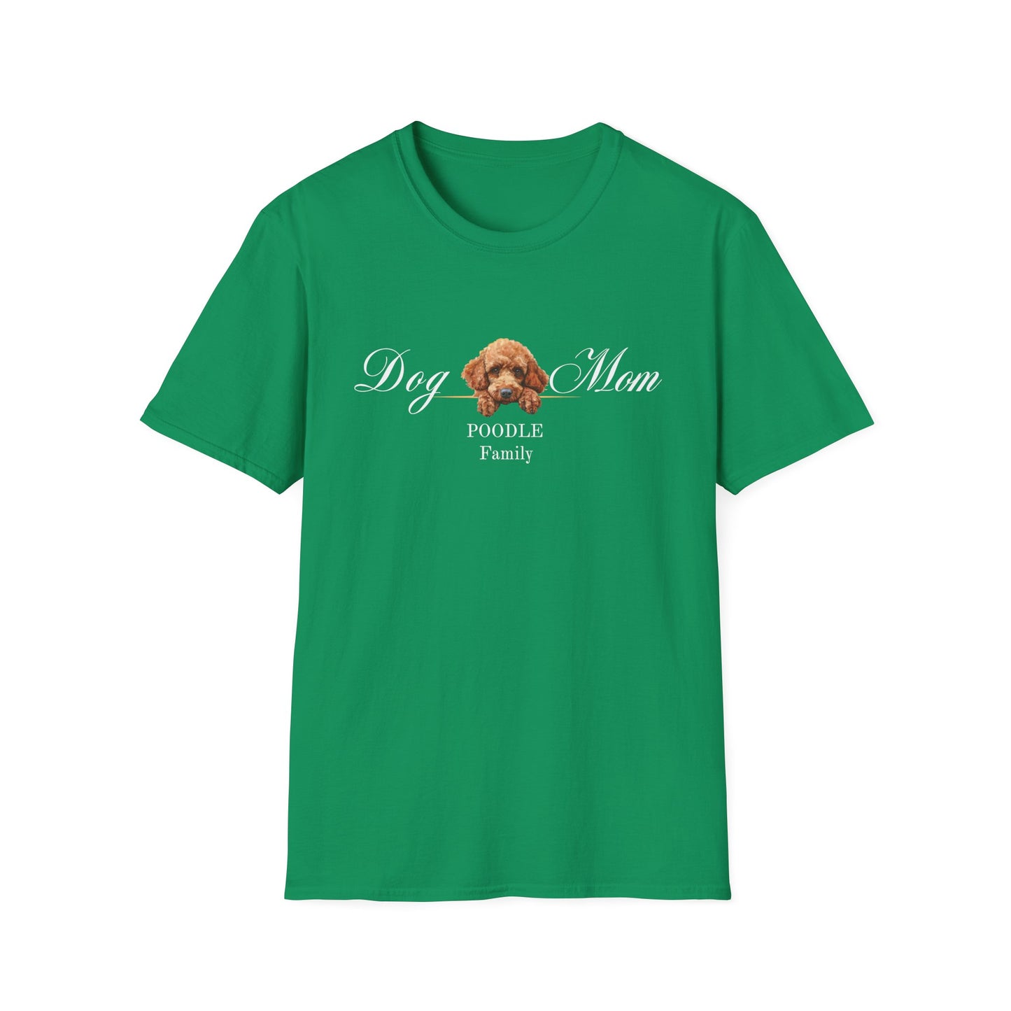 Poodle - Brown Poodle Dog Mom T-Shirt