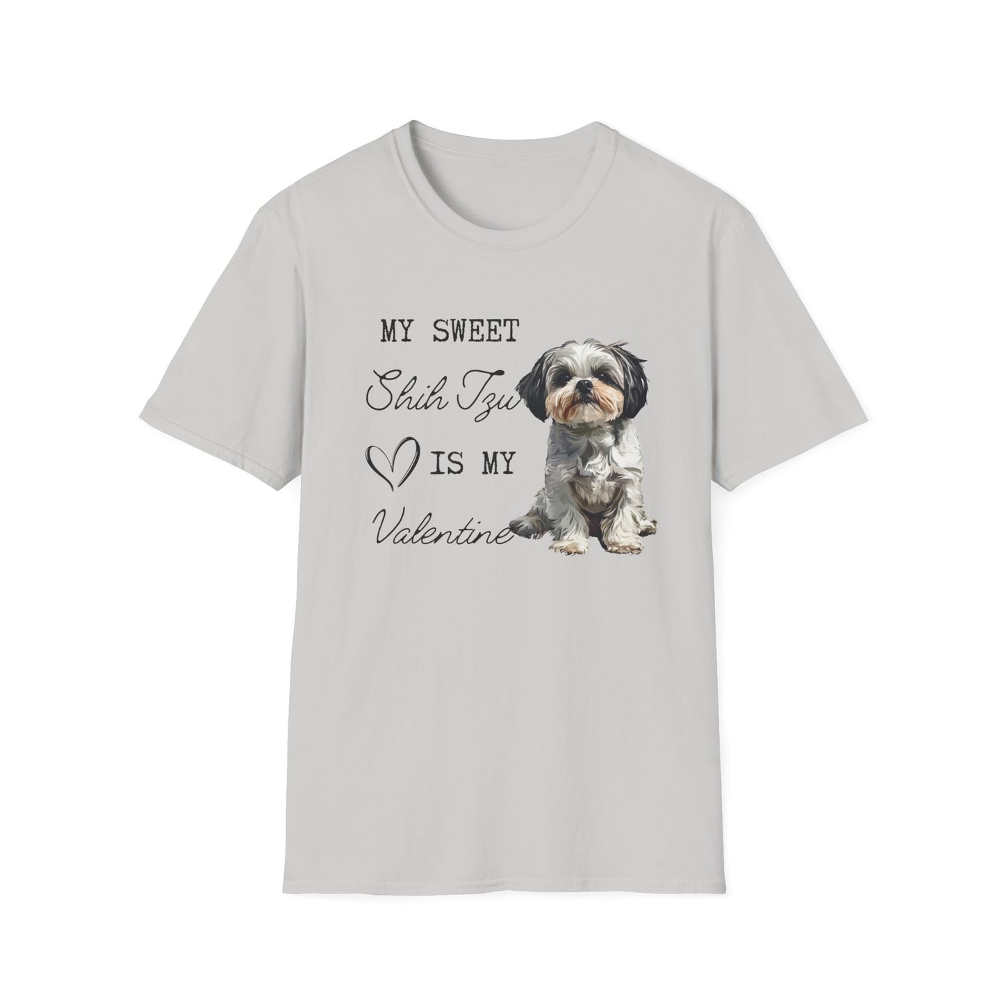 Shih Tzu - My Sweet Shih Tzu is My Valentine - T-shirt