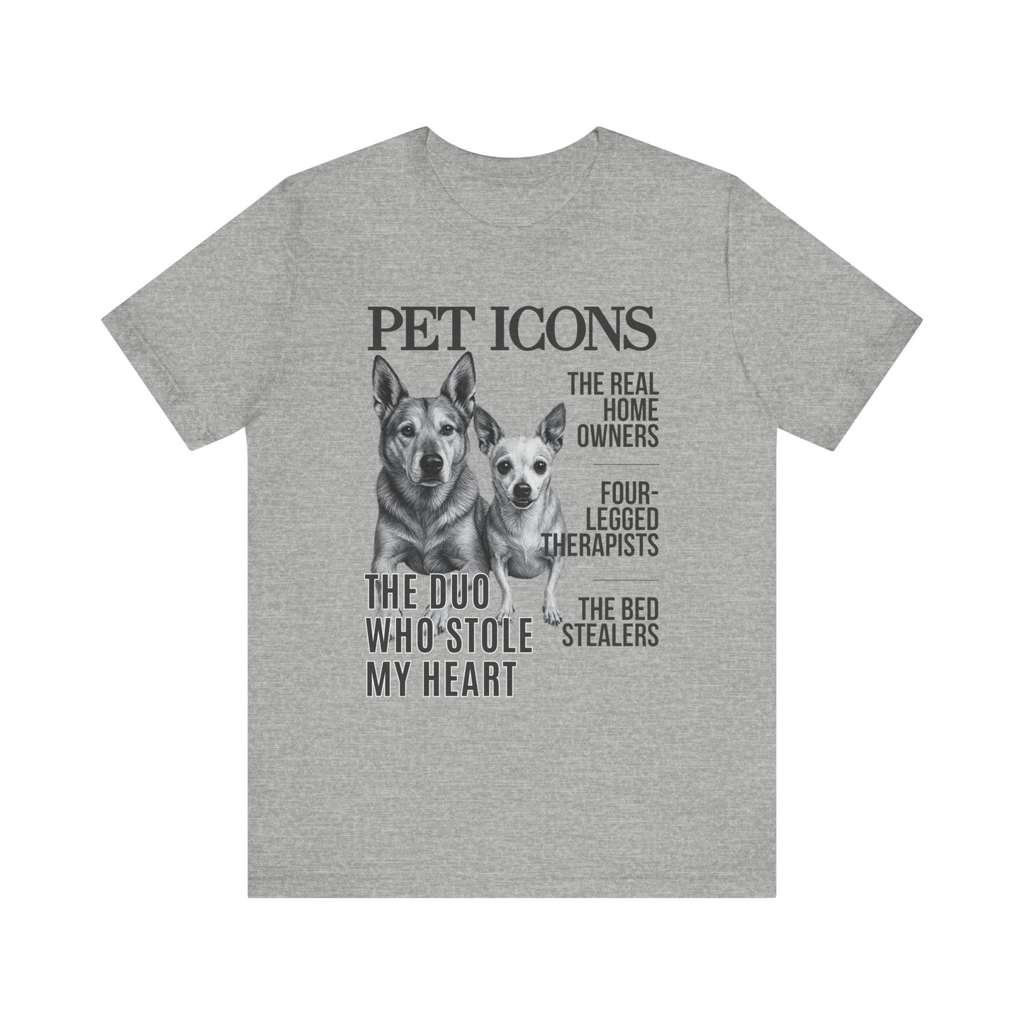 Pet Icons T-shirt - Two Xolo Edition - Custom