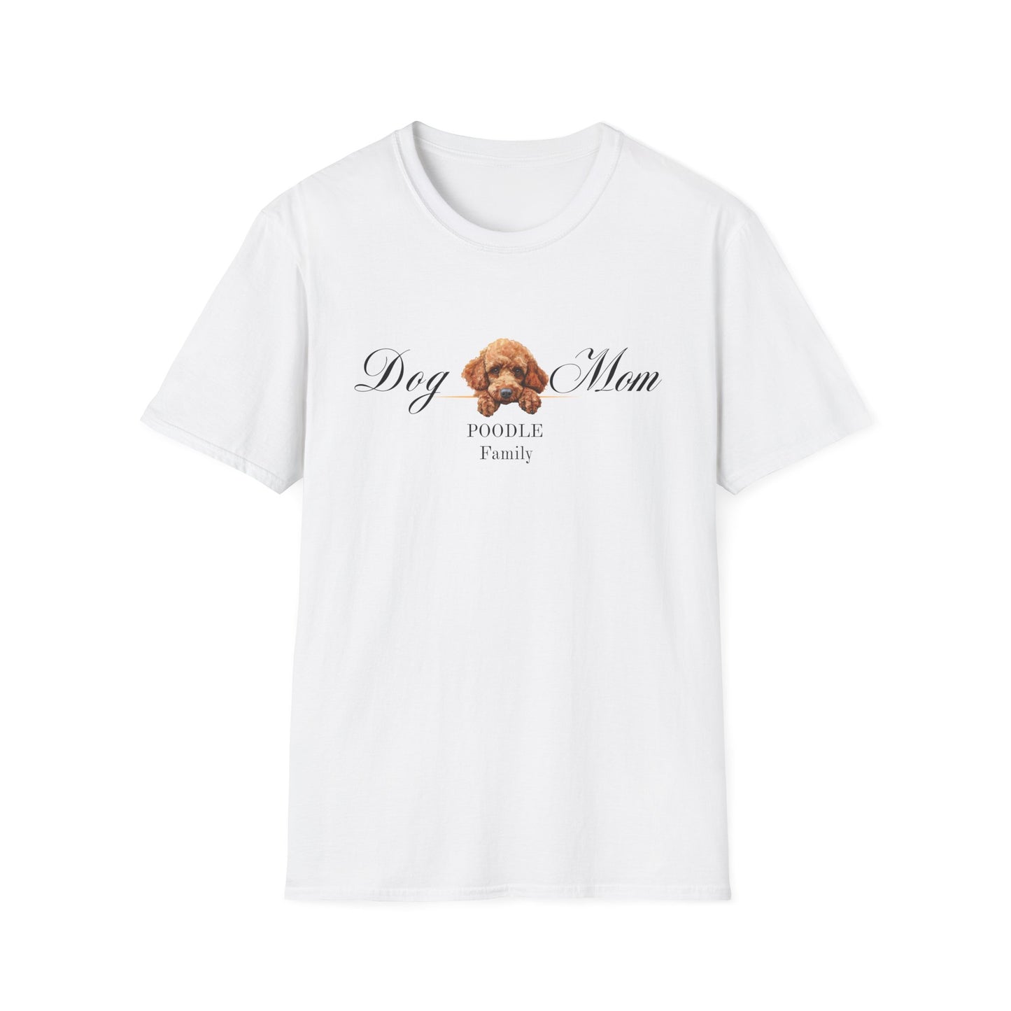 Poodle - Brown Poodle Dog Mom T-Shirt