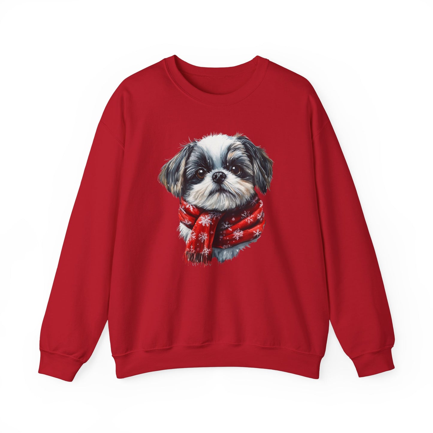 Festive Shih Tzu Christmas Sweater