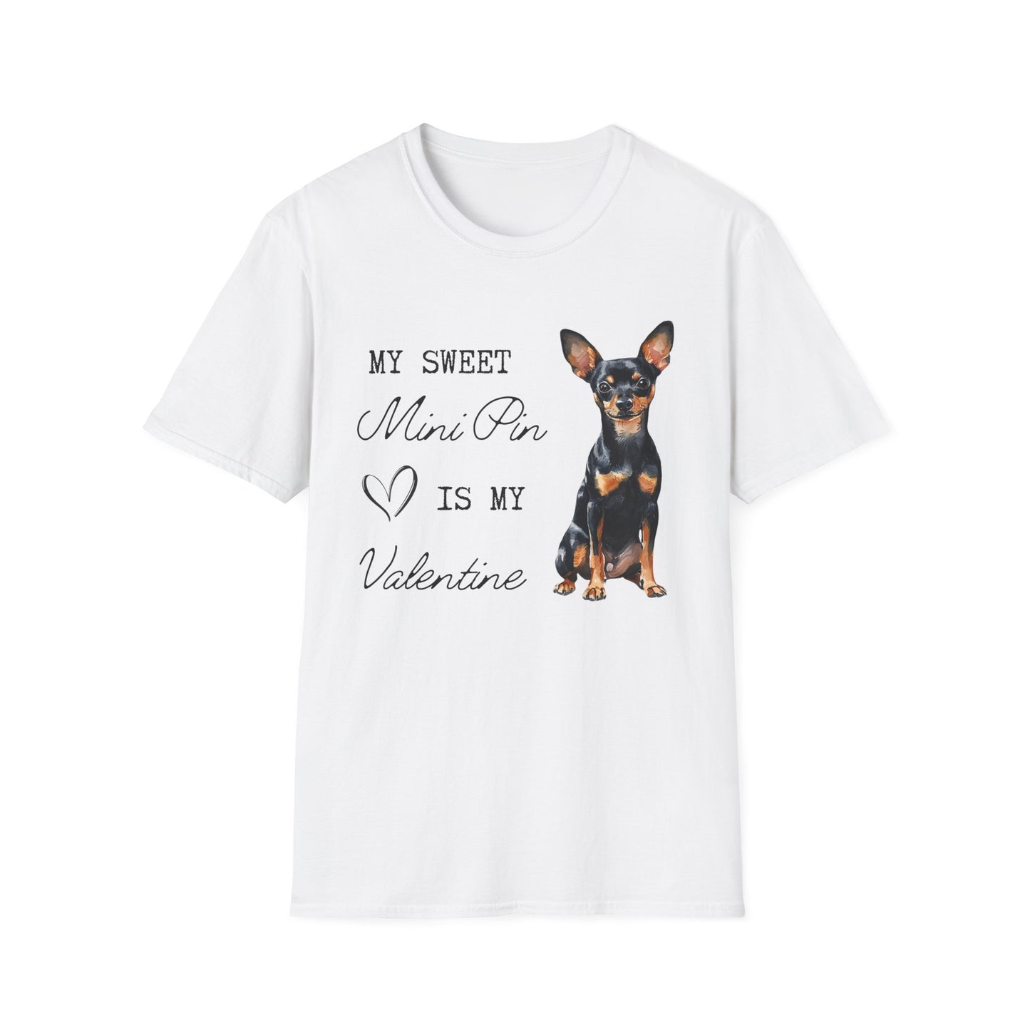 Miniature Pinscher Lover Valentine's Shirt