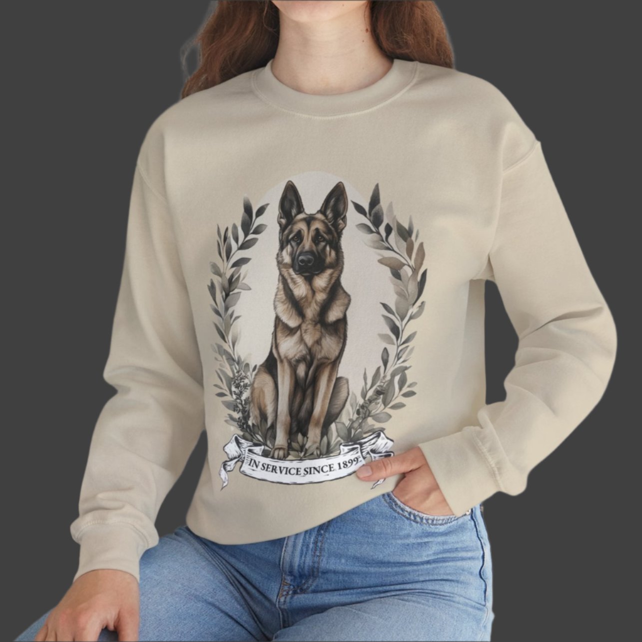 German Shepherd Heritage Sweater