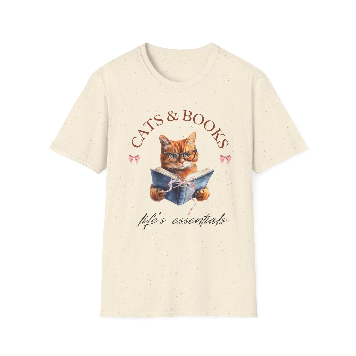 Cats And Books T-shirt