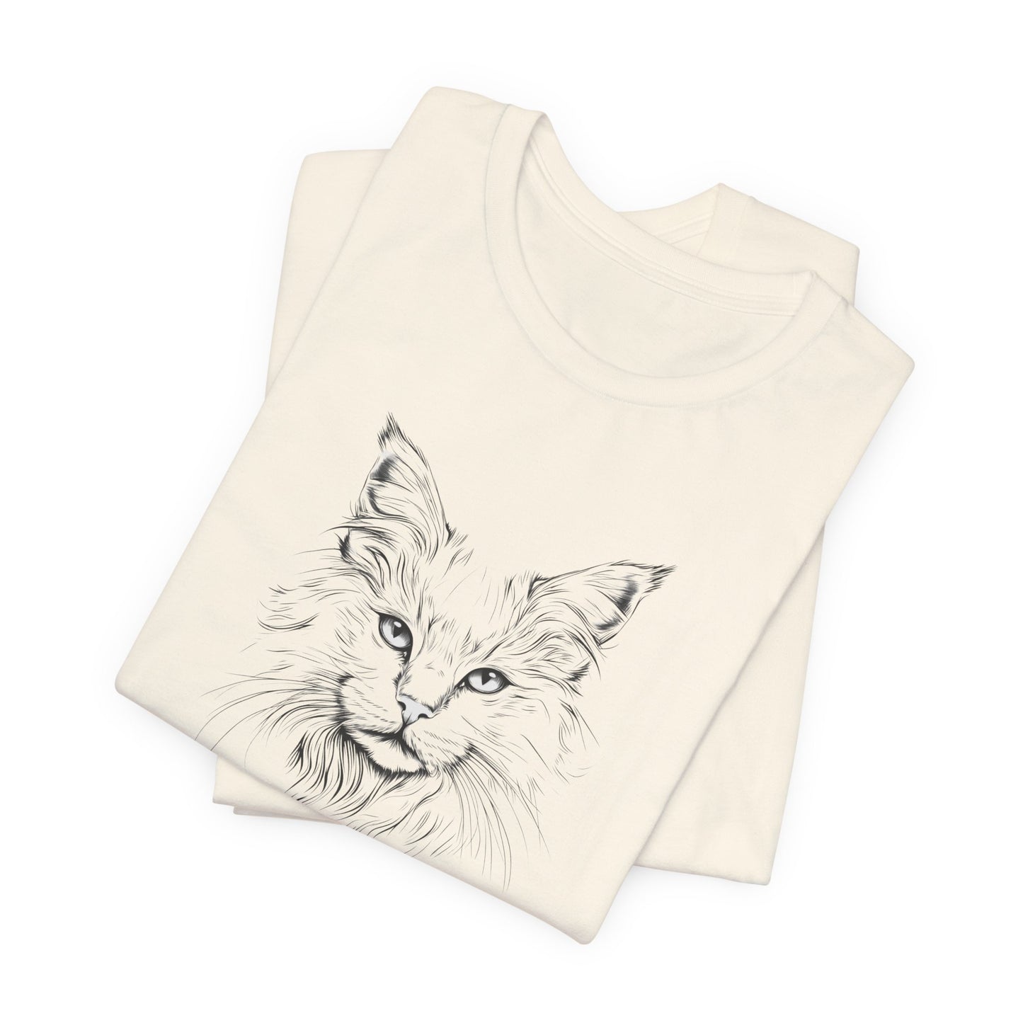 Fur Majesty Unisex Jersey T-Shirt – For the Cat Royalty Lovers