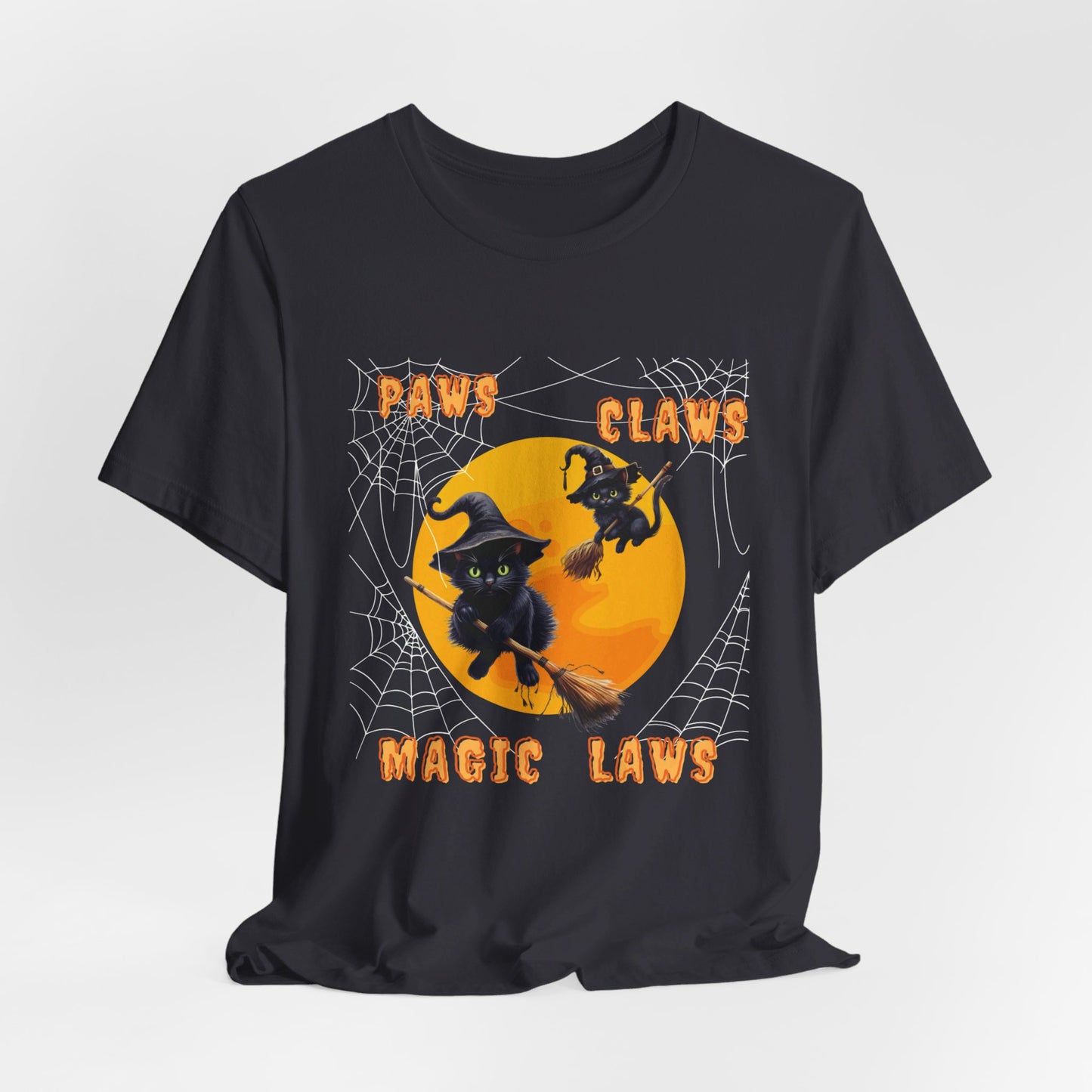 "Paws Claws Magic Laws" Unisex Tee