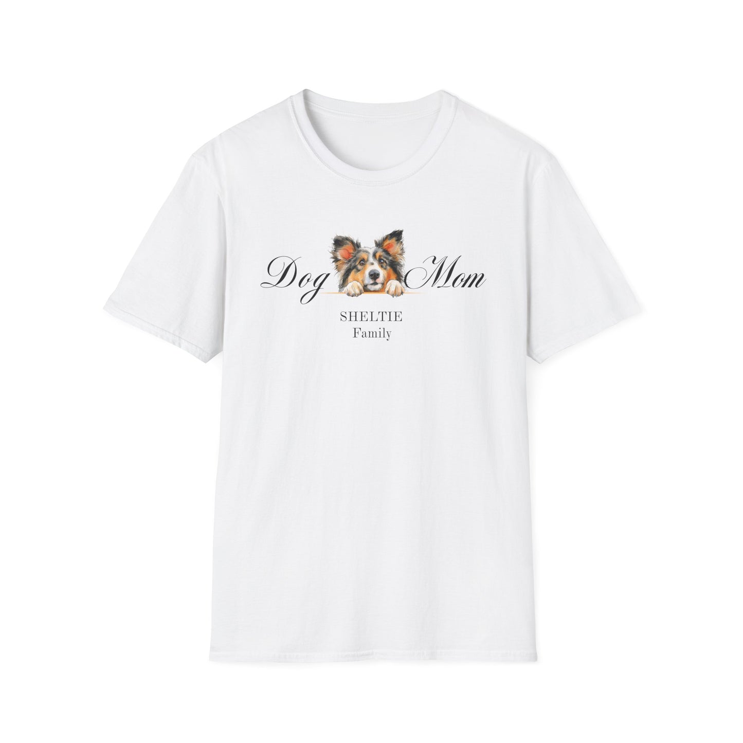 Shetland Sheepdog - Sheltie Dog Mom T-Shirt