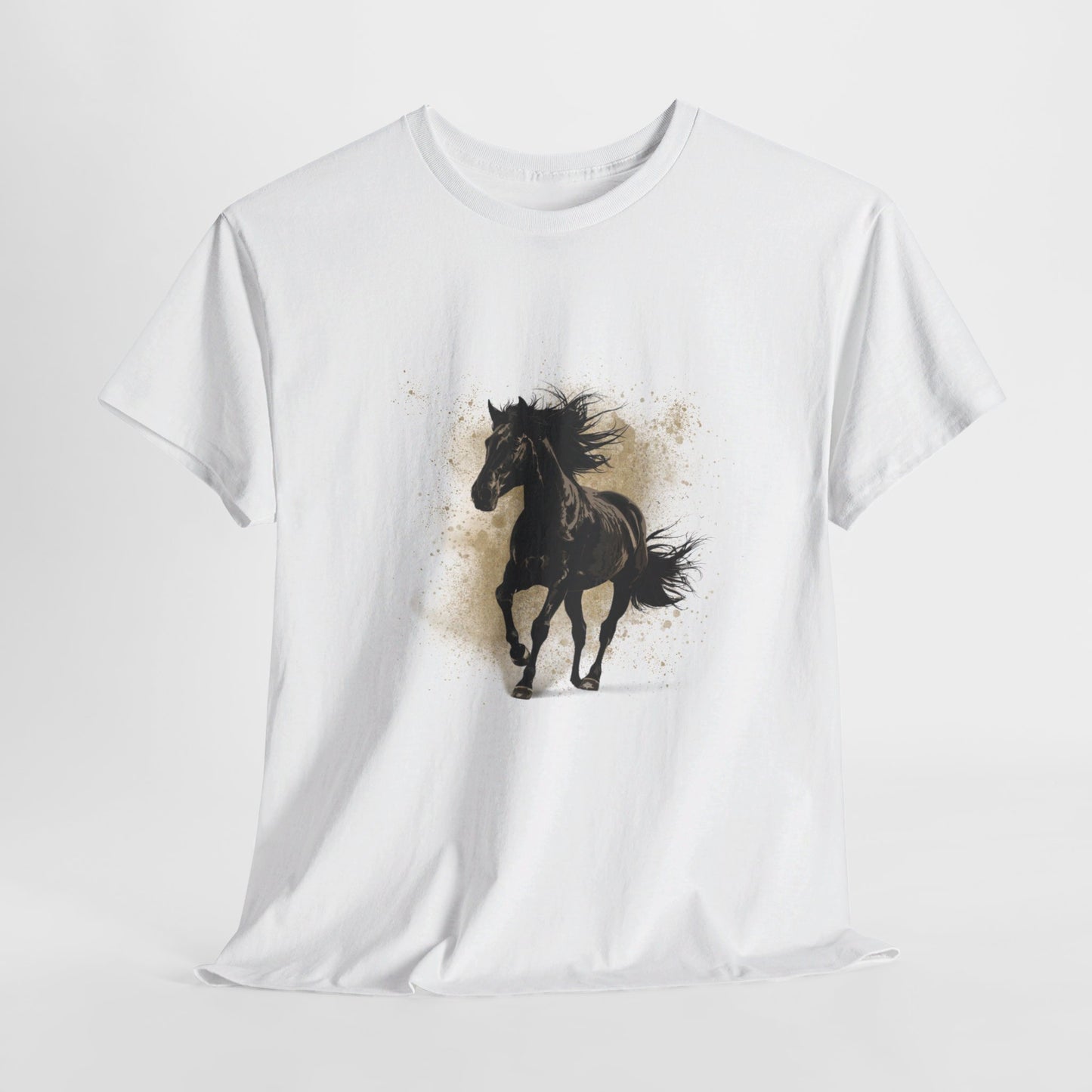 "Horse in the Sand" Unisex Cotton Tee