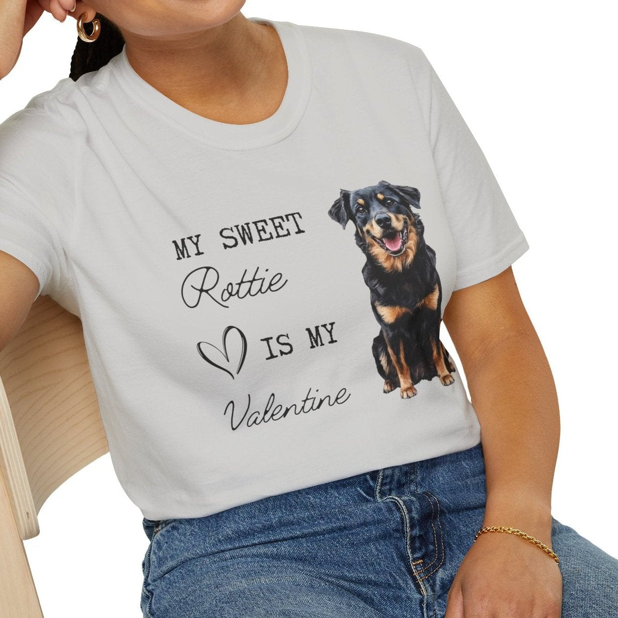 Rottweiler - My Sweet Rottie is My Valentine - T-shirt