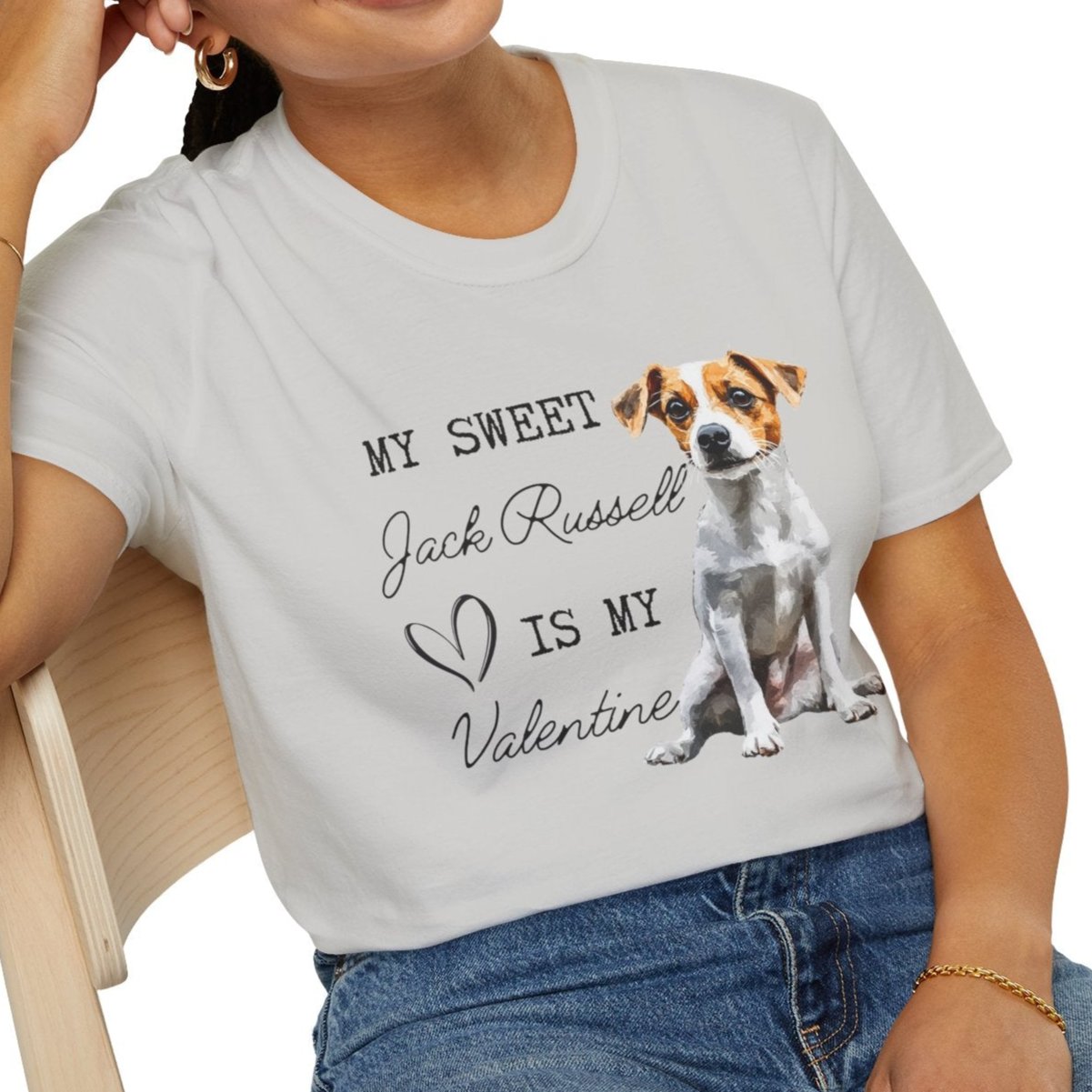 Jack Russell- My Sweet Jack Russell is My Valentine - T-shirt