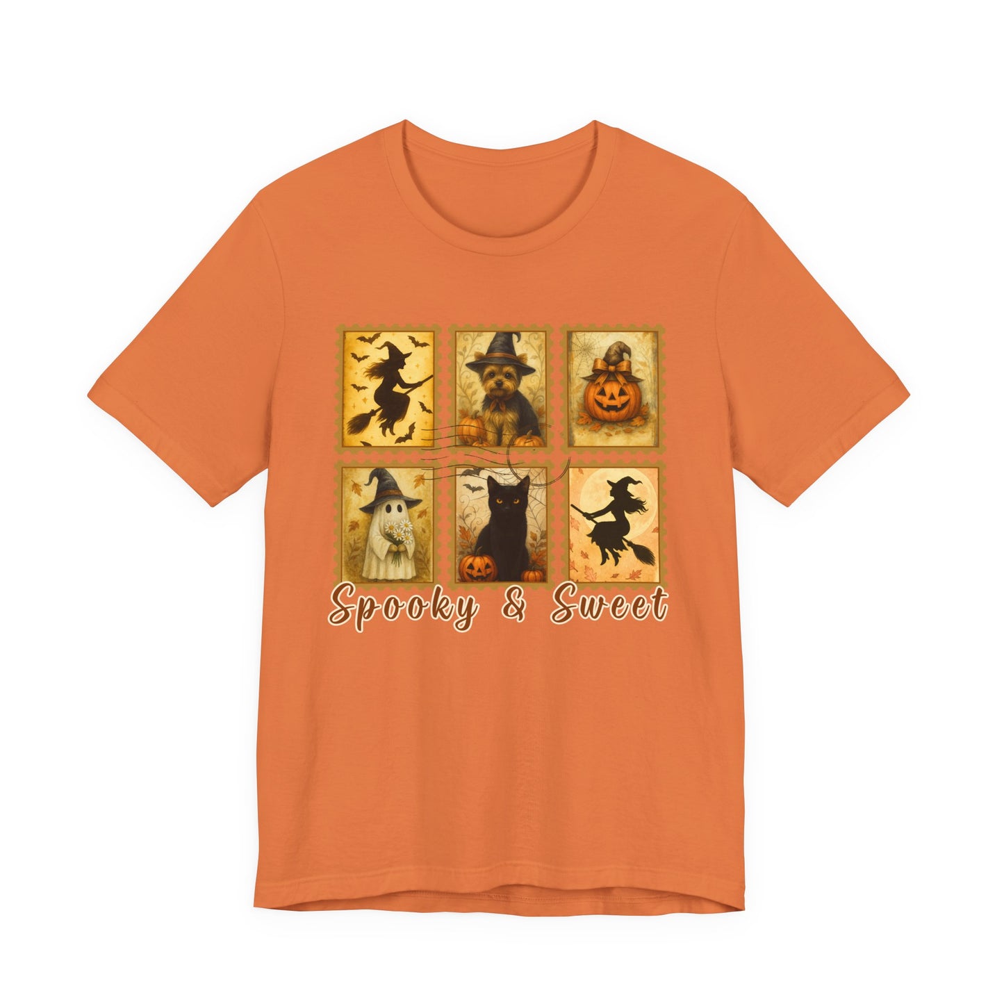Spooky & Sweet – Halloween Tee for Yorkie Lovers - Customizable