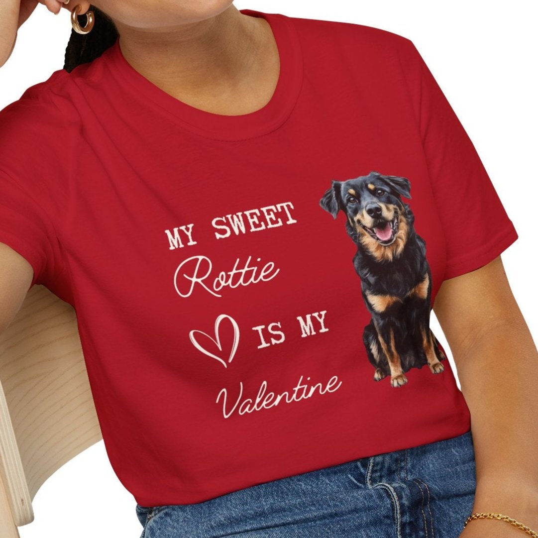 Rottweiler - My Sweet Rottie is My Valentine - T-shirt