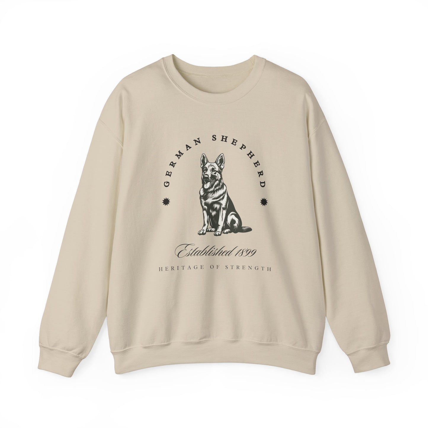 German Shepherd Retro-Style Sweatshirt