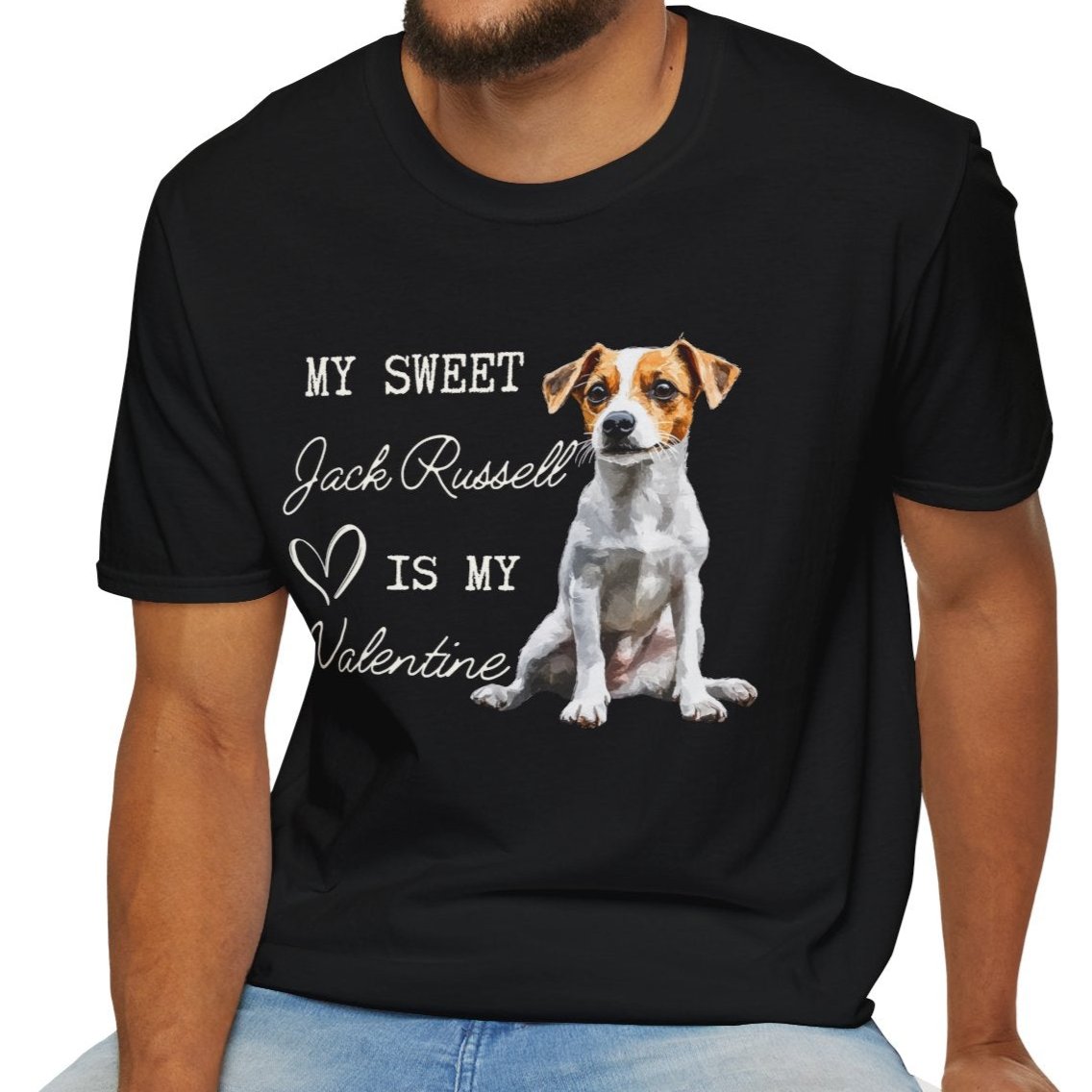 Jack Russell- My Sweet Jack Russell is My Valentine - T-shirt