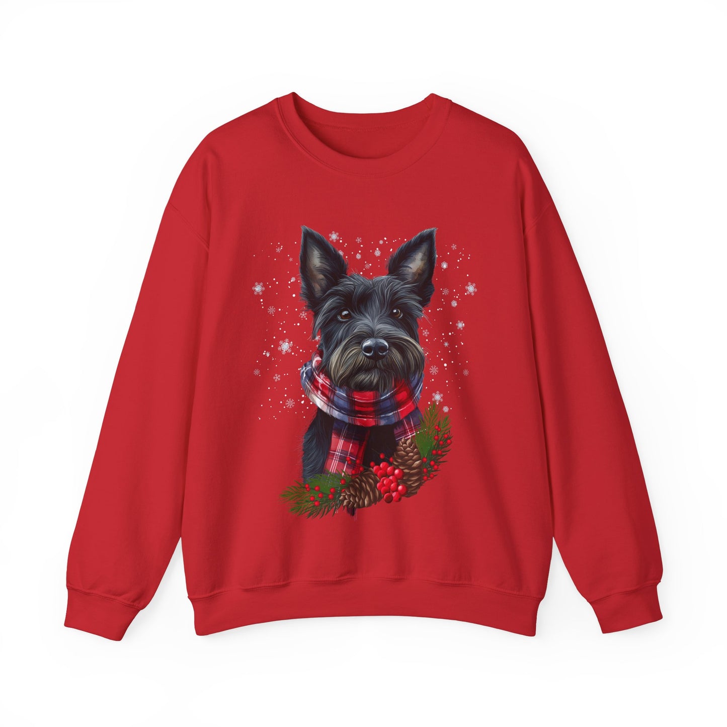 Scottish Terrier - Festive Scottie Sweater