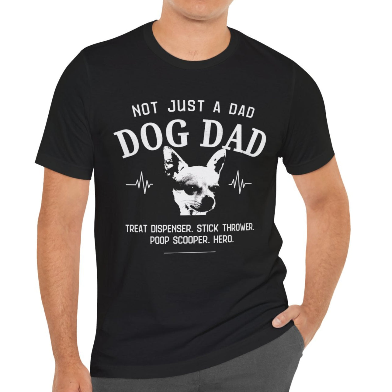Chihuahua Dog Dad T-shirt