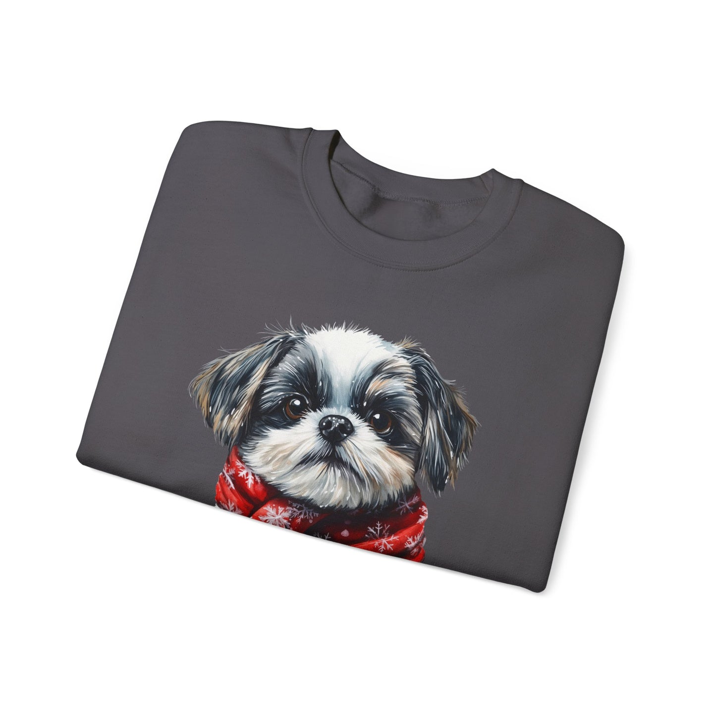 Festive Shih Tzu Christmas Sweater