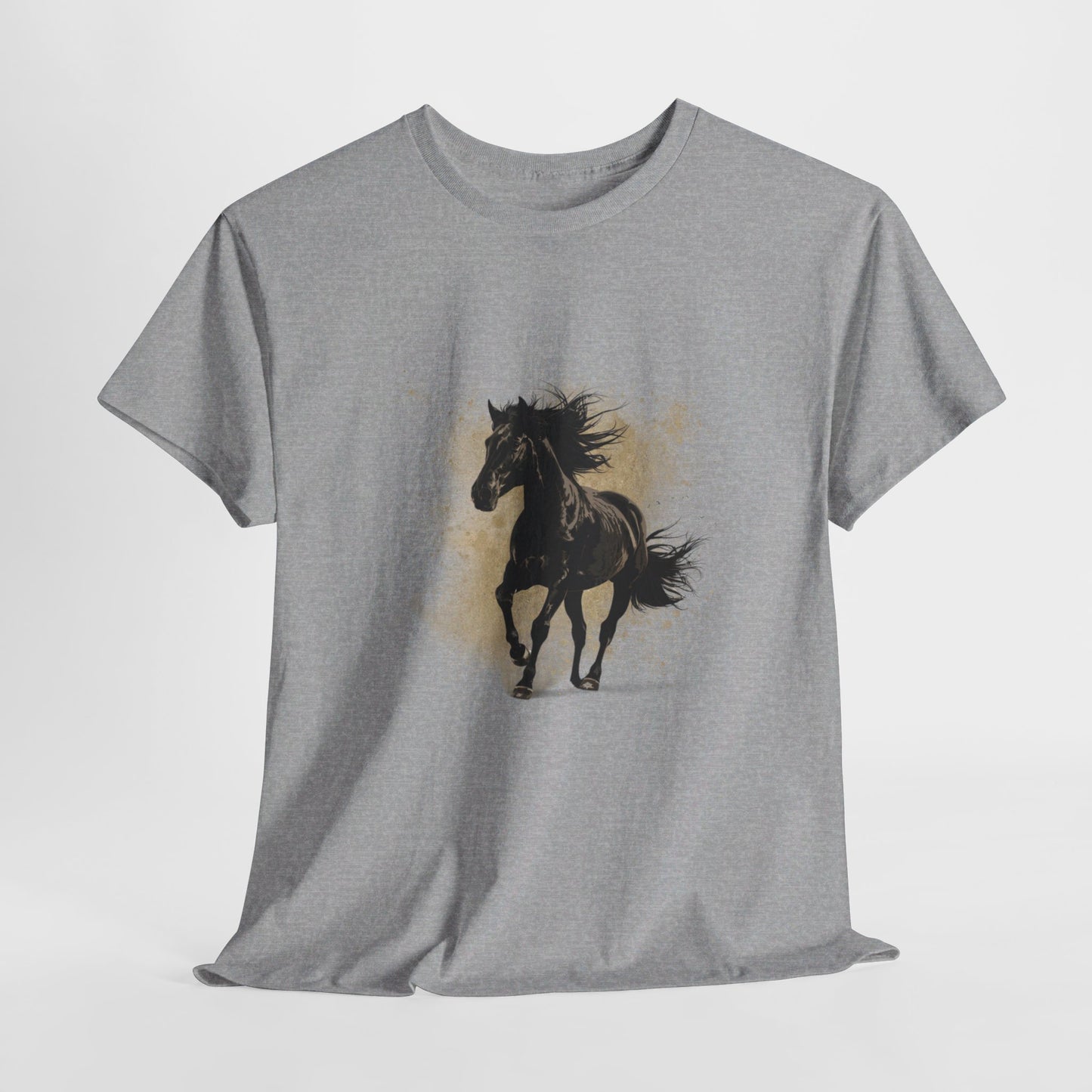 "Horse in the Sand" Unisex Cotton Tee