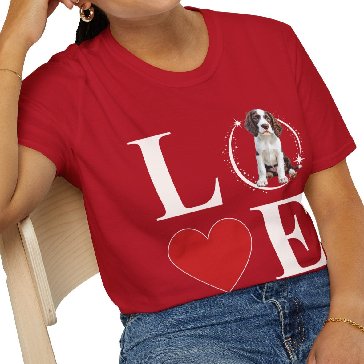 English Springer Spaniel Love Shirt