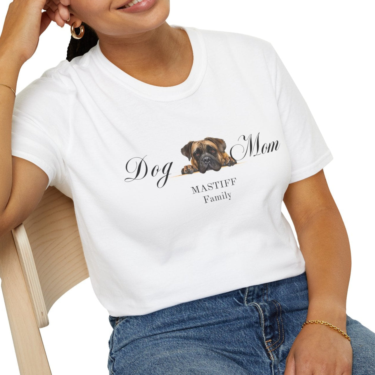 mastiff mom t-shirt, english mastiff lover gift