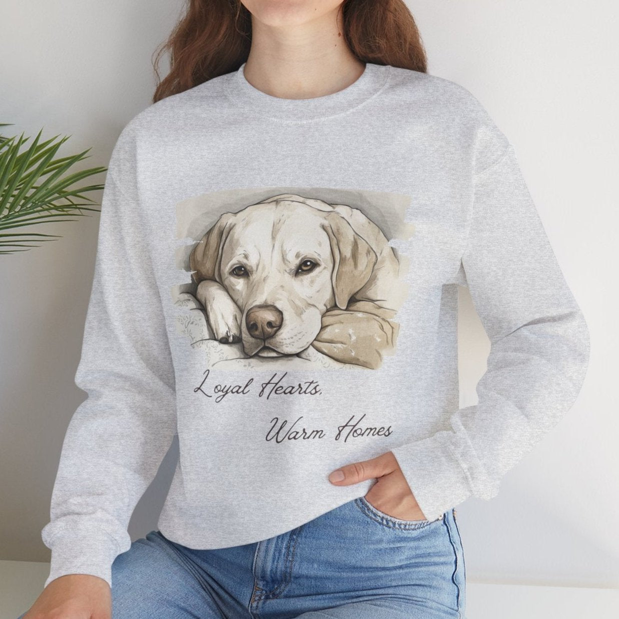 Labrador "Loyal Hearts Warm Homes" Sweater