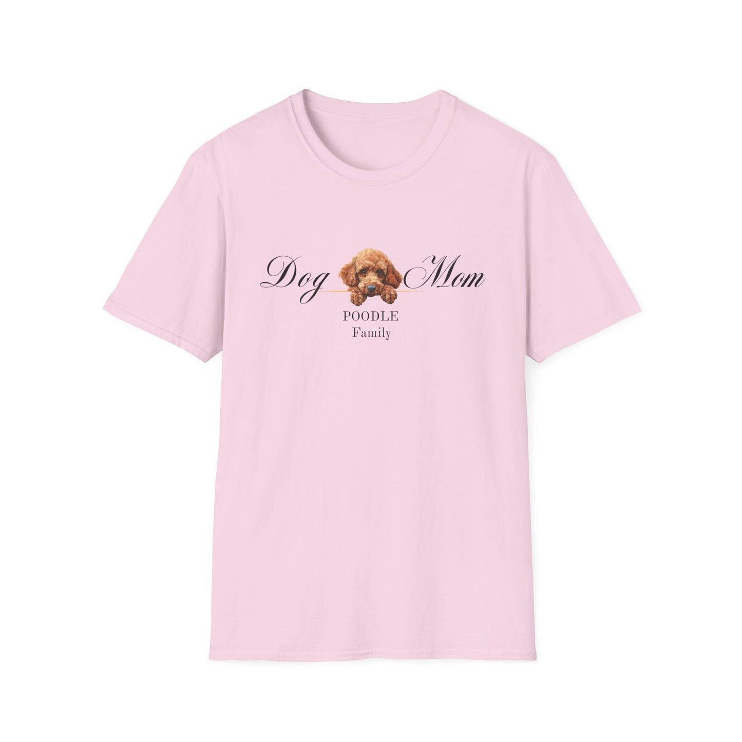 Poodle - Brown Poodle Dog Mom T-Shirt