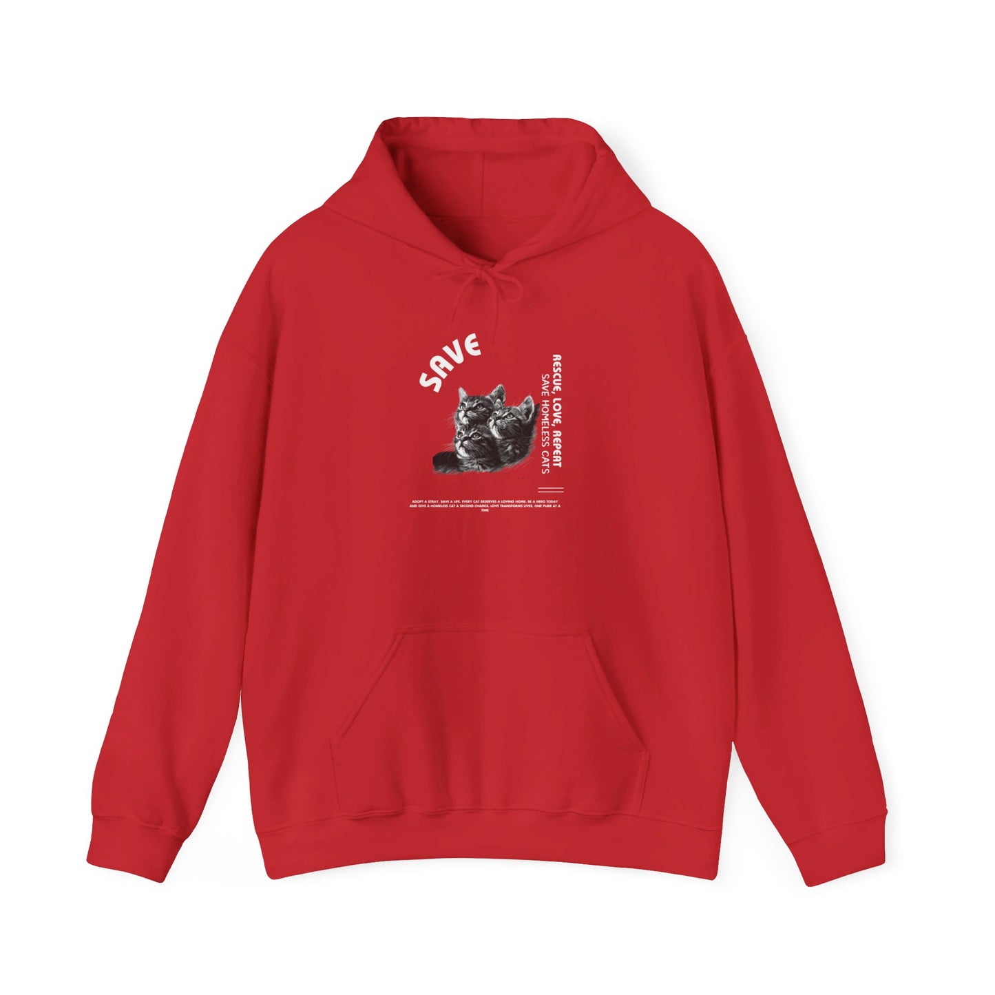 "Save Cats" Unisex Heavy Blend™ Hooded Sweatshirt