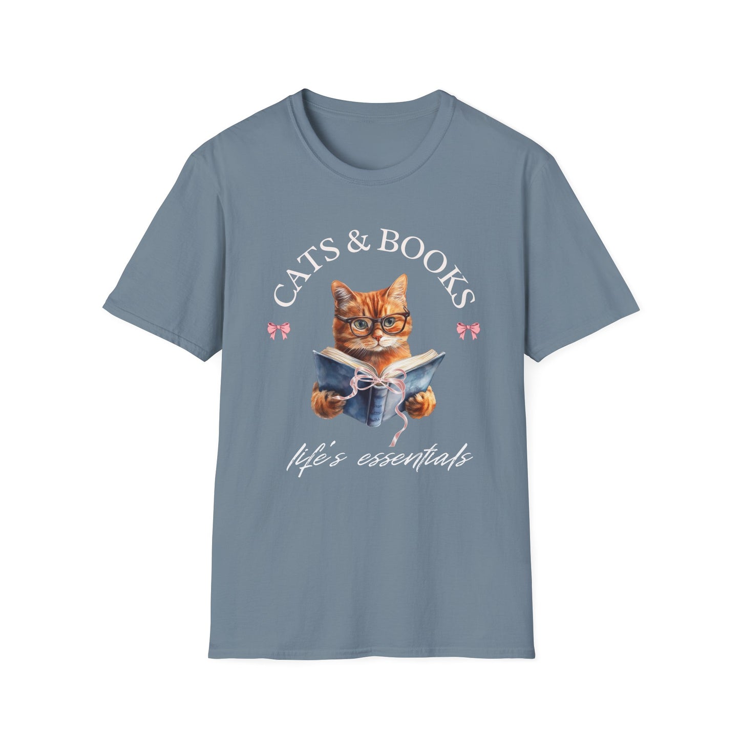 Cats And Books T-shirt