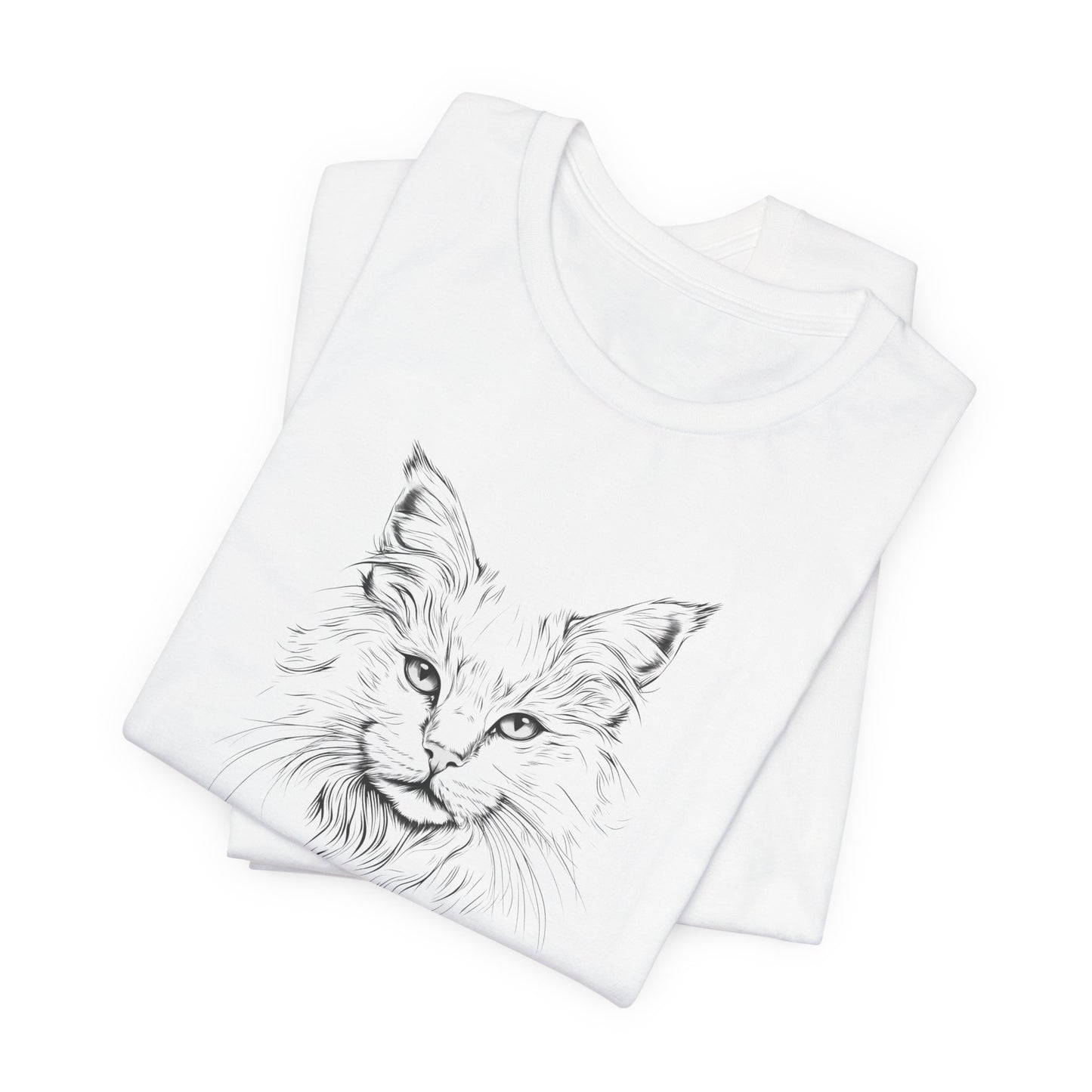 Fur Majesty Unisex Jersey T-Shirt – For the Cat Royalty Lovers