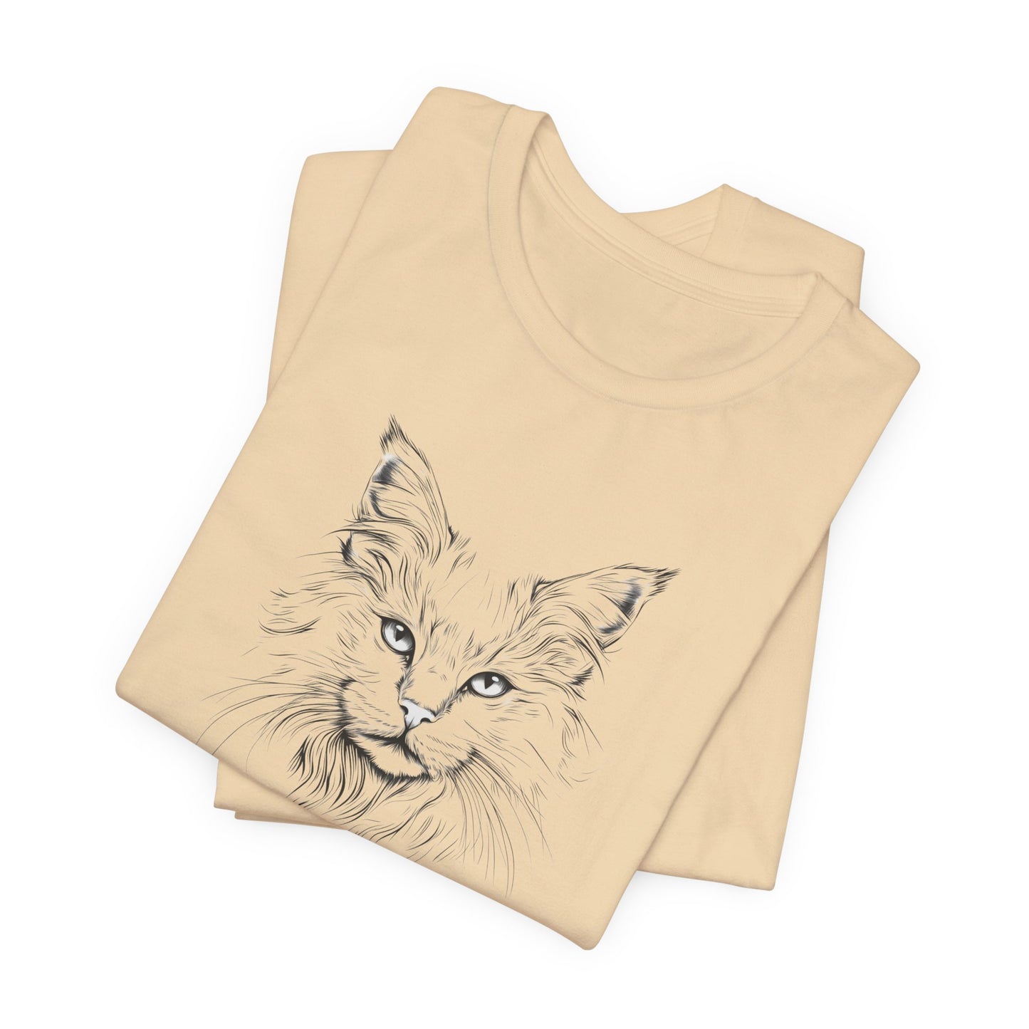 Fur Majesty Unisex Jersey T-Shirt – For the Cat Royalty Lovers