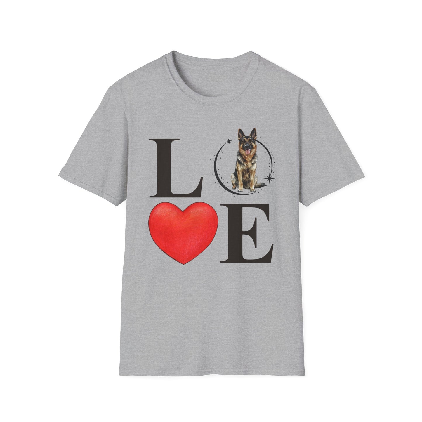 German Shepherd - German Shepherd Love Shirt