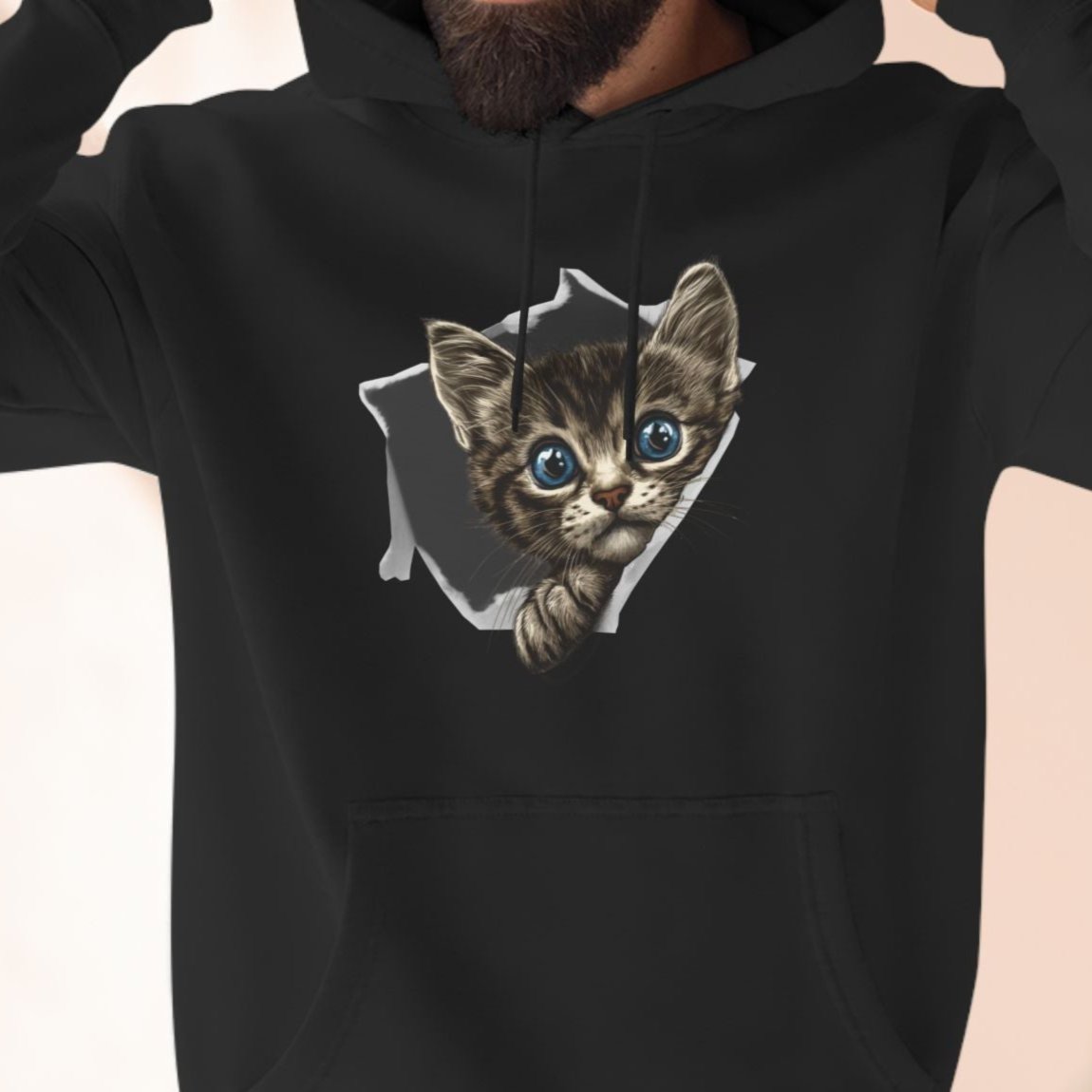 Cozy Kitten Fleece Hoodie