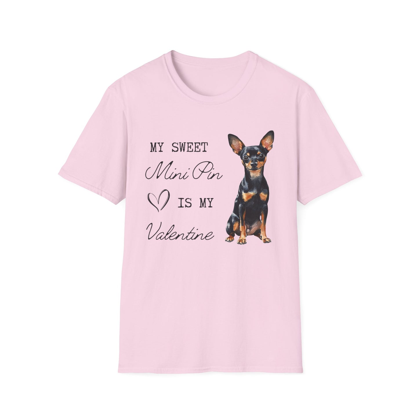 Miniature Pinscher Lover Valentine's Shirt