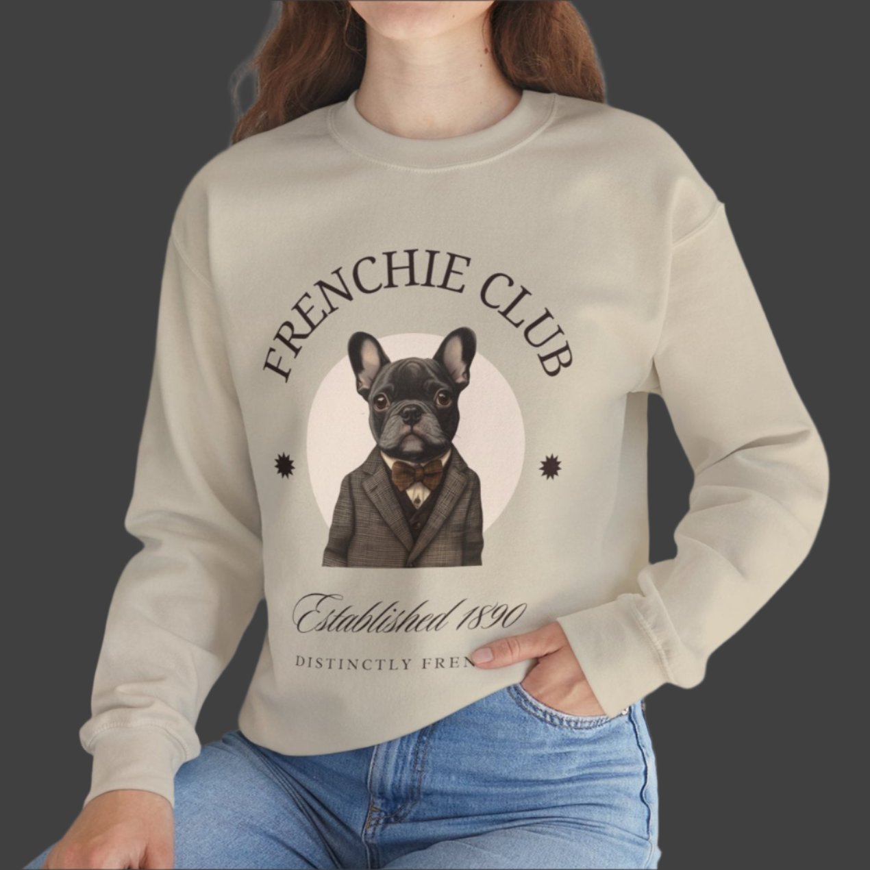 Frenchie Club Sweatshirt – Frenchie Timeless Style