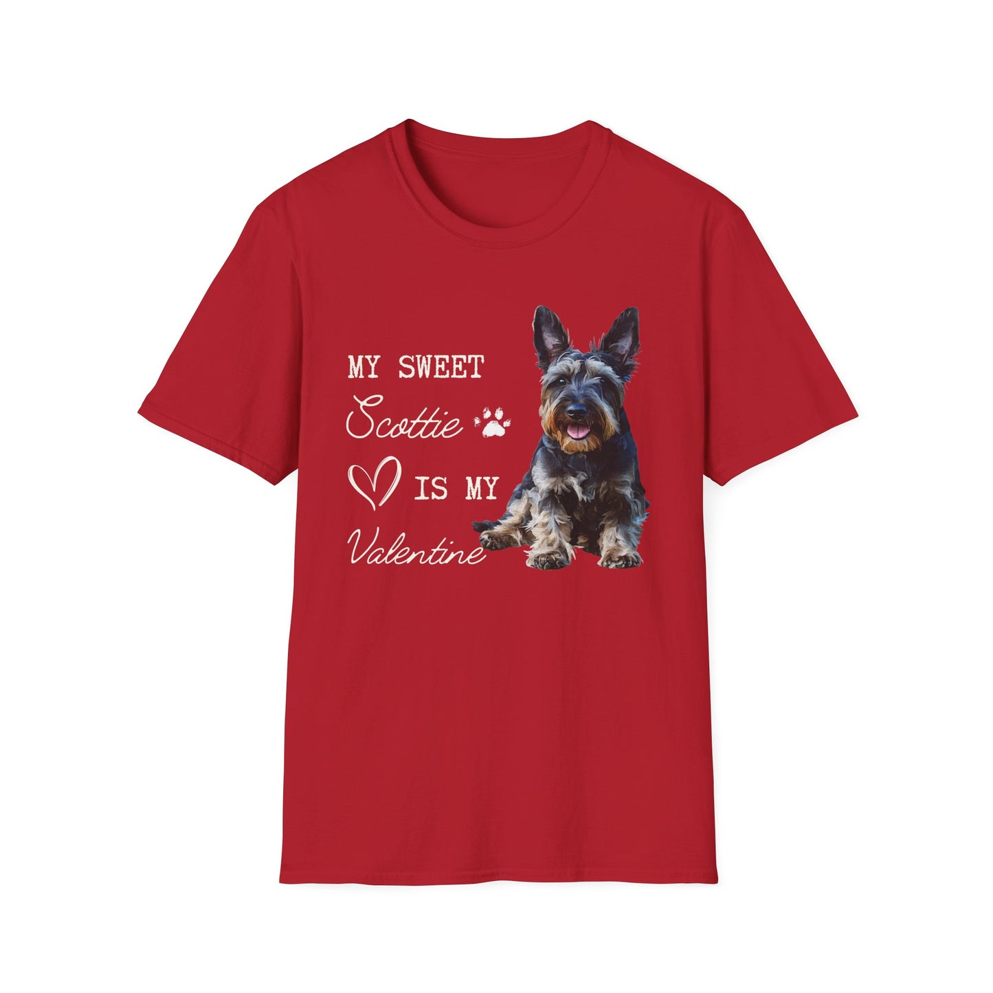 Scottish Terrier - My Sweet Scottie is My Valentine - T-shirt