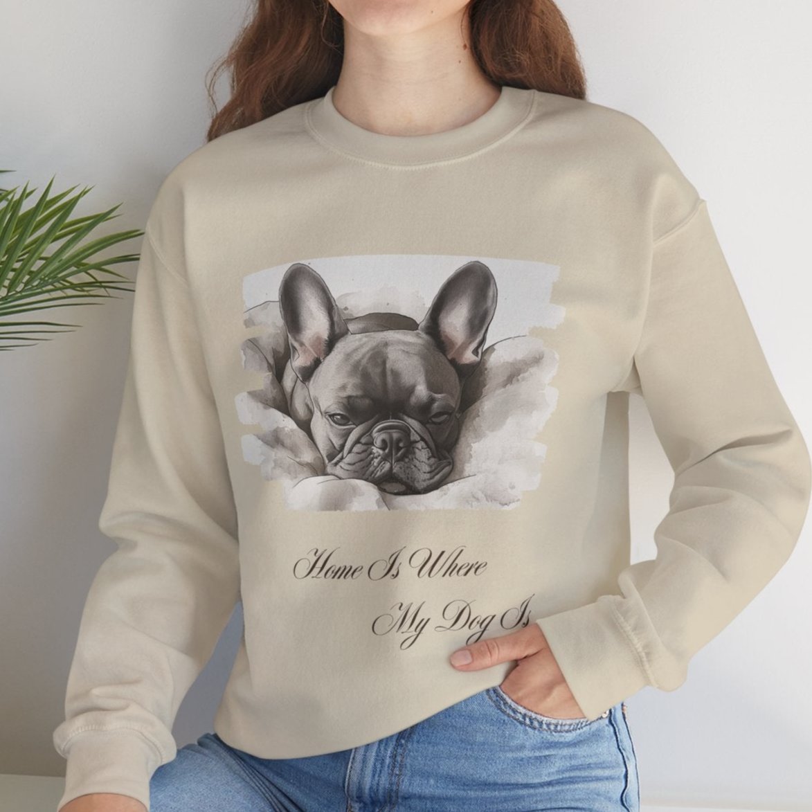 french bulldog sweater sand