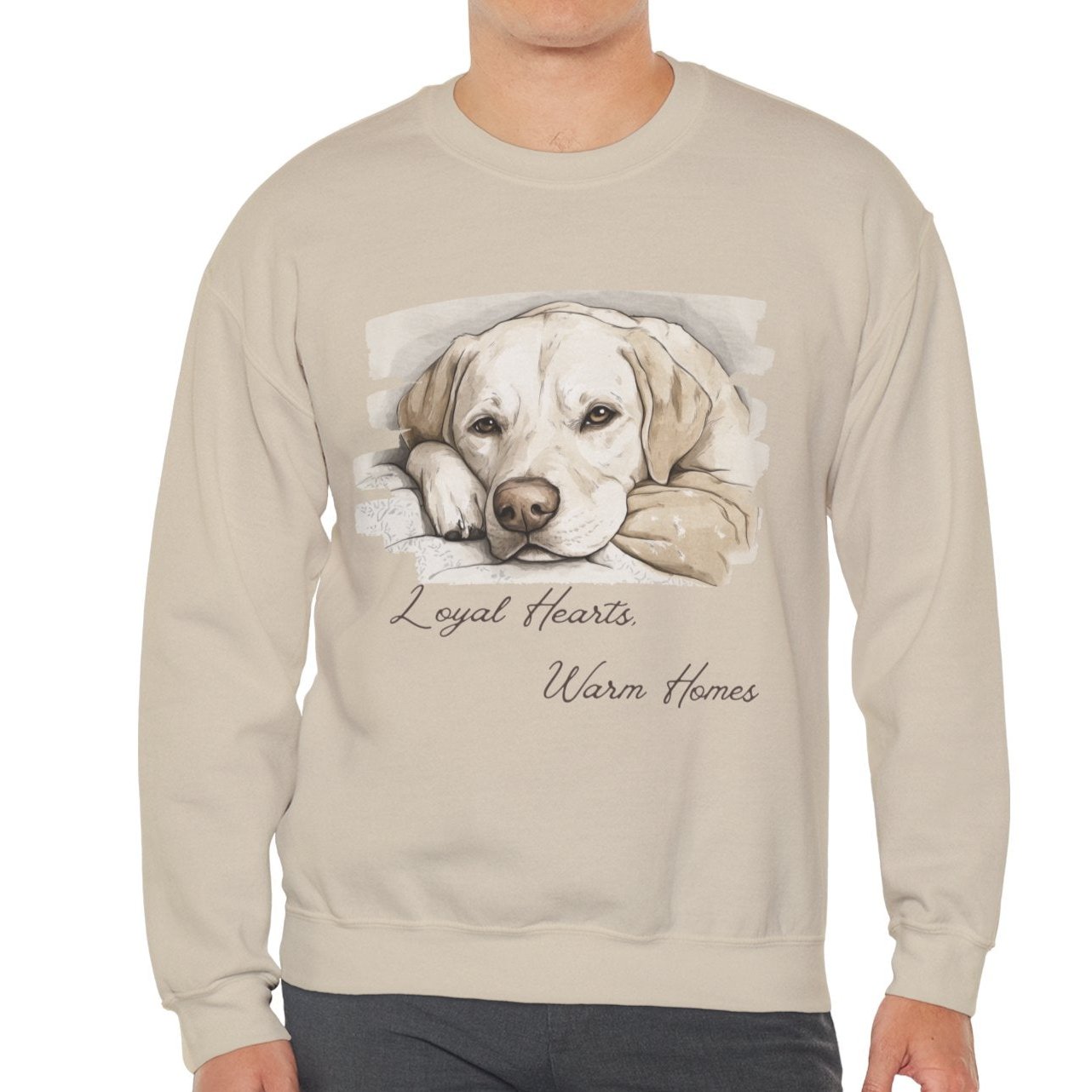 Labrador "Loyal Hearts Warm Homes" Sweater