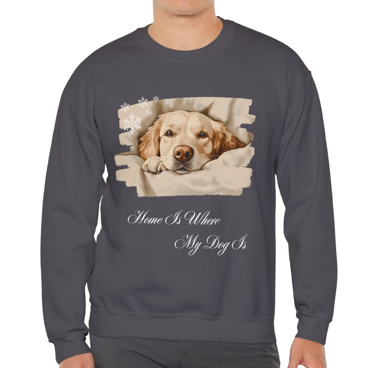 golden retriever breed lover sweater